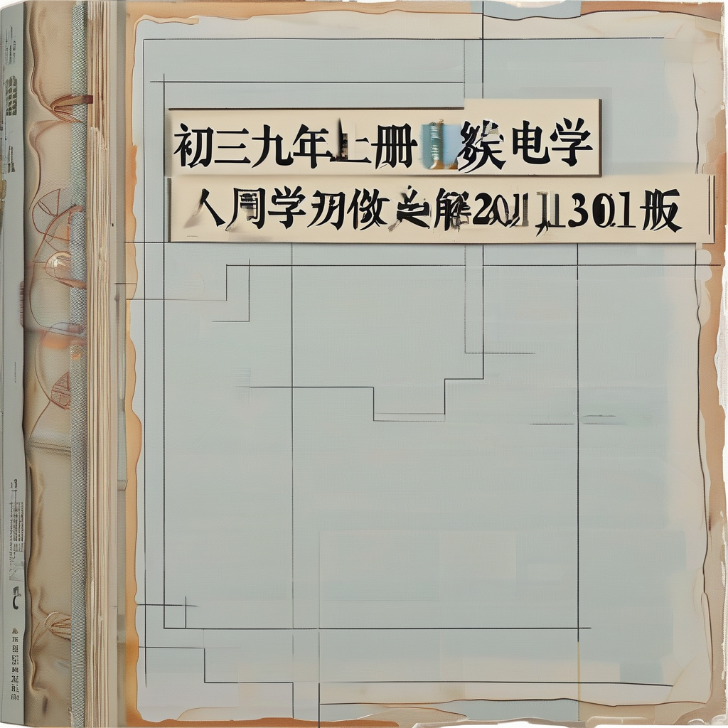 《初三九年级上册数学电子课本(人教版)五四学制2013版全方位解析》
